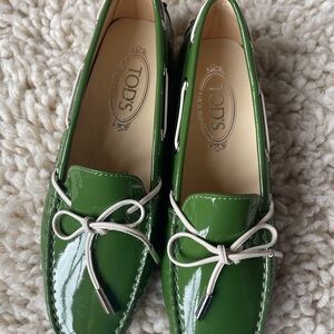 TOD’S Patent Driver Moccasin